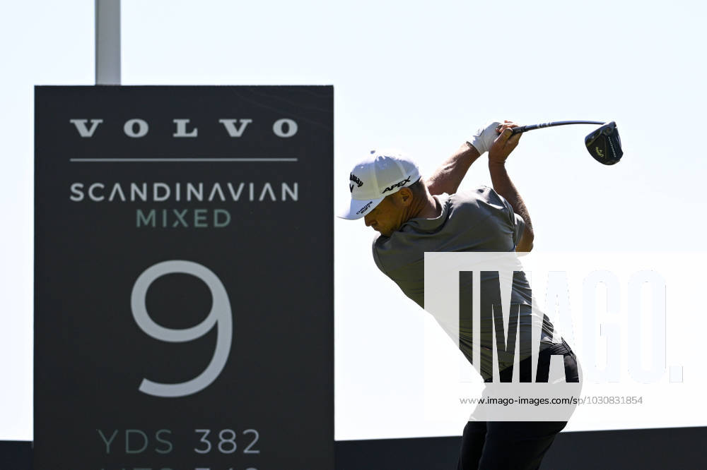 STOCKHOLM 20230611 Alex Norà n under sista rundan i Europatourtävlingen Scandinavian Mixed pa Ullna golfbana. STOCKHOLM SVERIGE