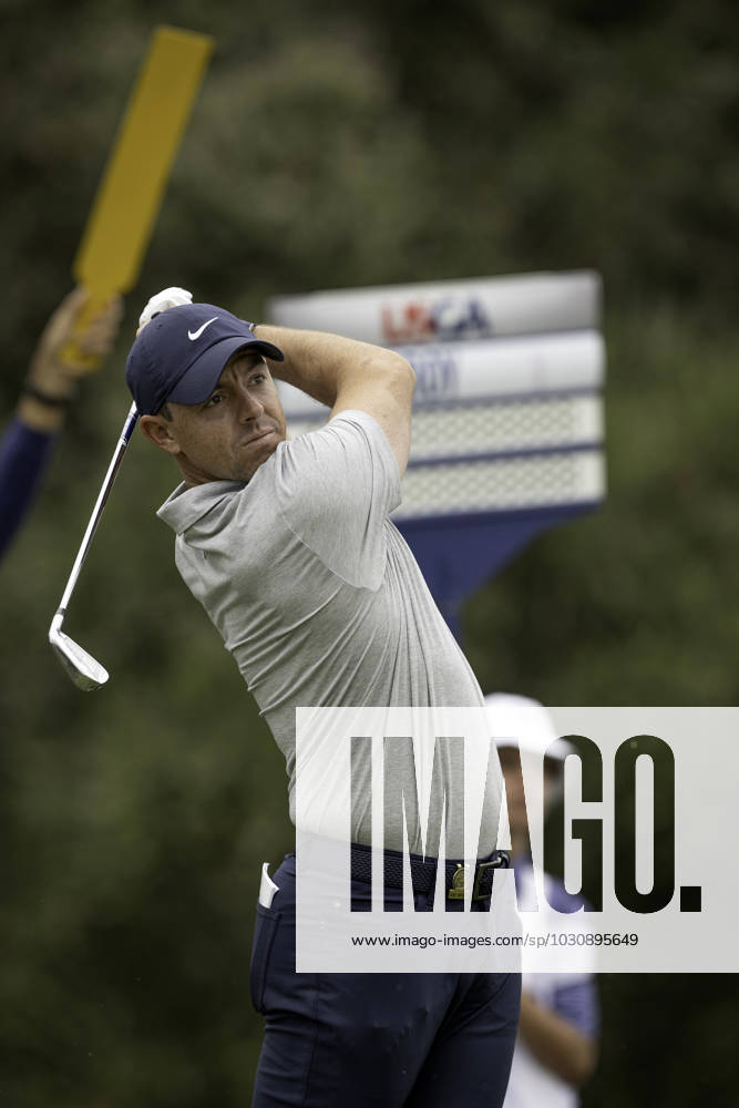 Golfer Rory Mcllroy during a practice round for the 2023 US Open on June 13 at the Los Angeles Country Club. Los Angeles USA - ZUMAh234 20230613_zsp_h234_010