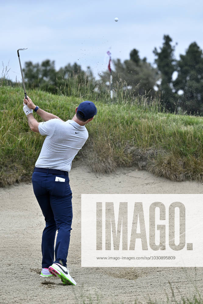 Golfer Rory Mcllroy during a practice round for the 2023 US Open on June 13 at the Los Angeles Country Club. Los Angeles USA - ZUMAh234 20230612_zsp_h234_009