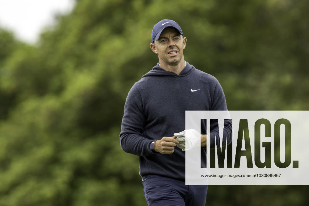 Golfer Rory Mcllroy during a practice round for the 2023 US Open on June 13 at the Los Angeles Country Club. Los Angeles USA - ZUMAh234 20230613_zsp_h234_002
