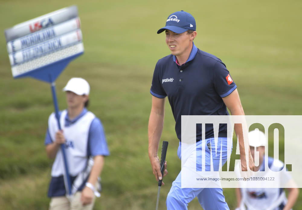 Matt Fitzpatrick of England walks up to the second green during the final round of the 2023 U.S. Open Golf Championship at the Los Angeles Country Club in Los Angeles, California on Sunday, June 18, 2023. LAP20230618701 MIKExGOULDING