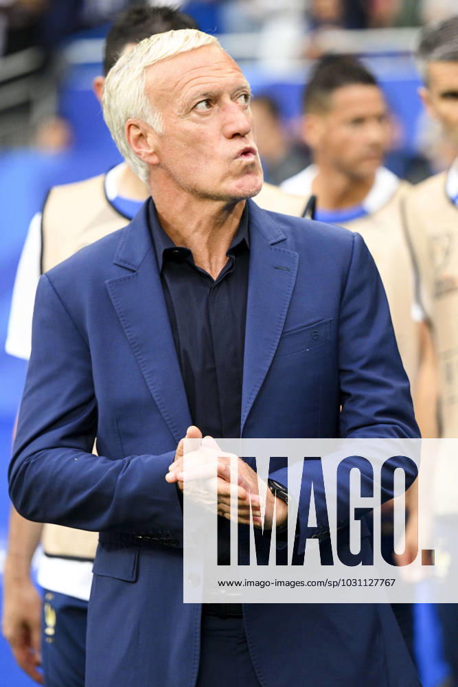 Didier Deschamps entraineur Selectionneur France FOOTBALL : France vs Grece - Qualifications Euro2024 - 19 06 2023 JBAutissier Panoramic
