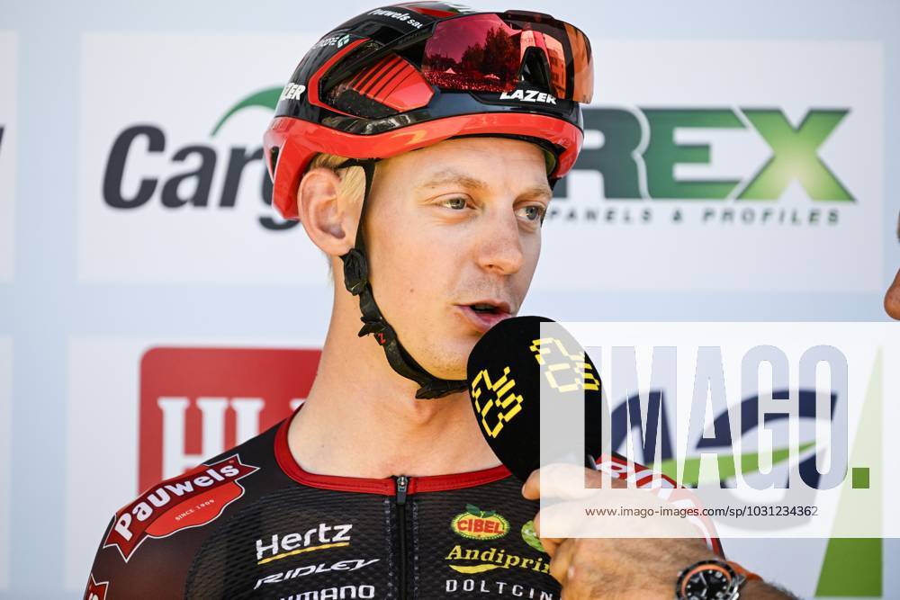Belgian Michael Vanthourenhout of Pauwels Sauzen-Bingoal pictured at the start of the men s elite race of the Belgian Championships cycling, 230,7 km, in Izegem, on Sunday 25 June 2023. TOM GOYVAERTS TomxGoyvaerts x69373864x