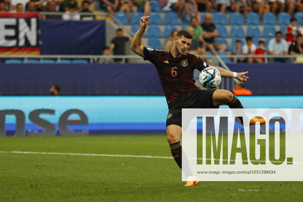 UEFA U21, U 21 EM, Deutschland - England, 3. Gruppenspiel, 28.06.2023, Batumi Tom KRAUSS ( 6, Deutschland, FC Schalke 04), UEFA U21-Fussball-Europameisterschaft in Rumaenien und Georgien, Deutschland - England, 3. Gruppenspiel, 28.06.2023, Batumi