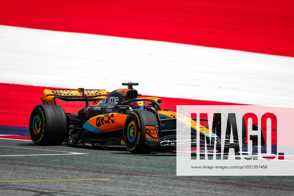 81 PIASTRI Oscar (aus), McLaren F1 Team MCL60, action during the 2023 Formula 1 Rolex Grosser Preis von Osterreich, 2023 Austrian Grand Prix, 9th round of the 2023 Formula One World Championship, WM, Weltmeisterschaft from June 30 to July 2, 2023 on the Red Bull Ring, in Spielberg, Austria