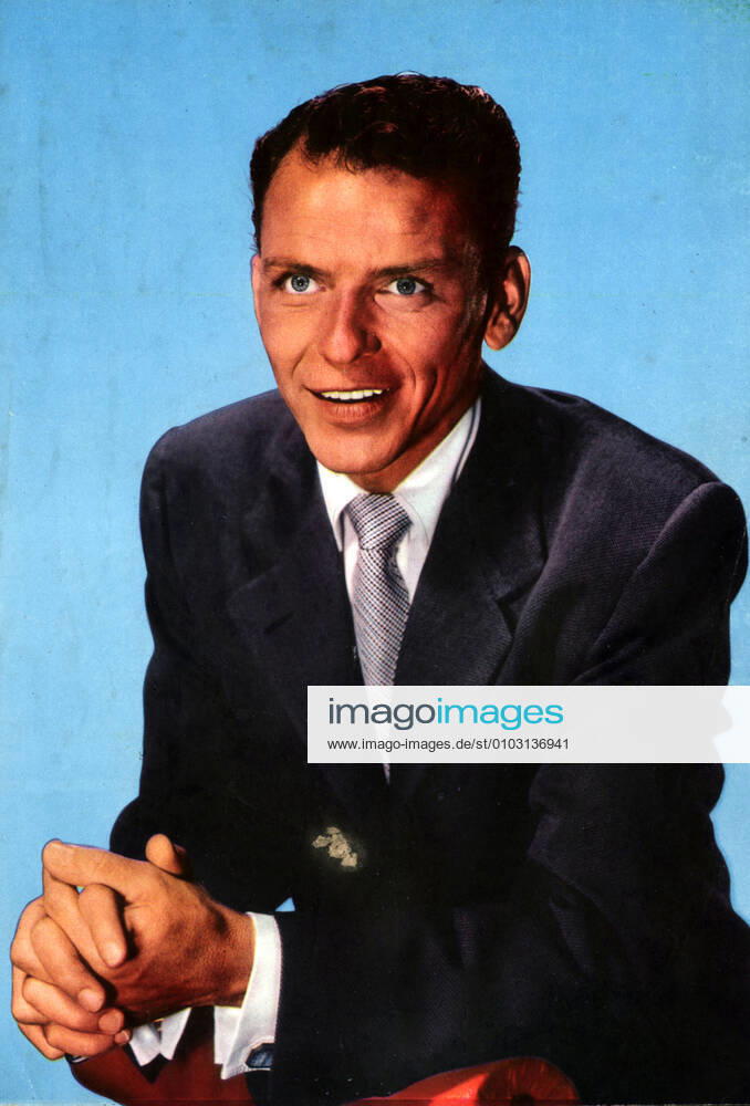 FRANK SINATRA. Strictly editorial use only in conjunction with the promotion of the film. Credit line mandatory. This image is copyright of the film company and is supplied under the terms of issue as film still. No commercial or book cover use permitted without prior consent from the film company. Mandatory credit line: Image courtesy Ronald Grant Archive Mary Evans