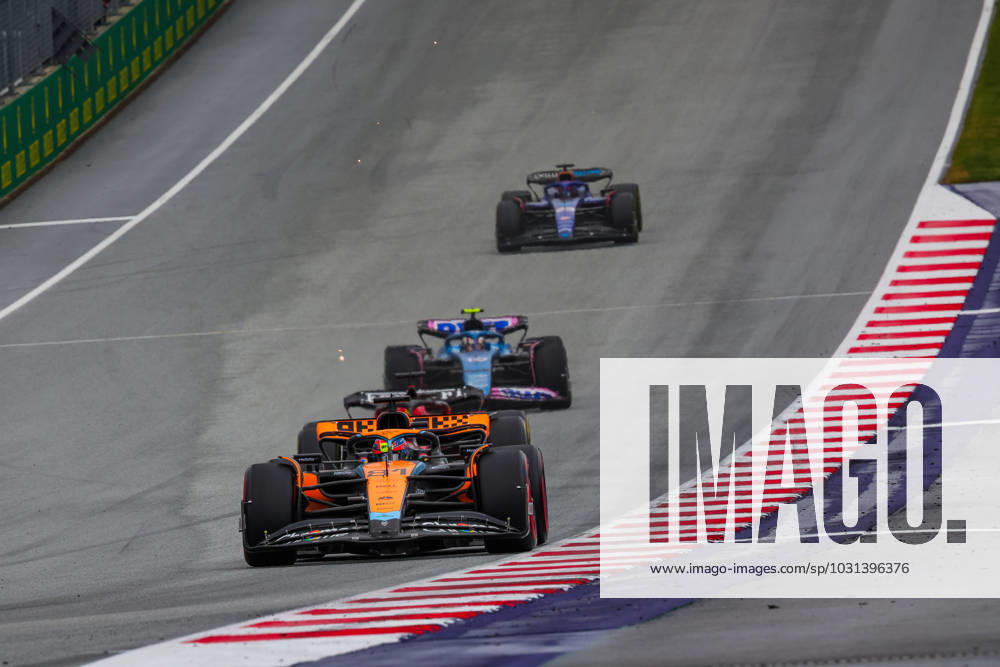 81 PIASTRI Oscar (aus), McLaren F1 Team MCL60, action during the 2023 Formula 1 Rolex Grosser Preis von Osterreich, 2023 Austrian Grand Prix, 9th round of the 2023 Formula One World Championship, WM, Weltmeisterschaft from June 30 to July 2, 2023 on the Red Bull Ring, in Spielberg, Austria