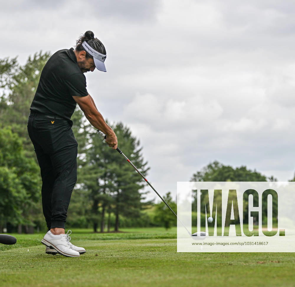2nd July 2023; The Belfry, Sutton Coldfield, West Midlands, England: Betfred British Masters Golf, Day 4; Mike Lorenzo-Vera drives on the 13th tee ActionPlus12526223 GodfreyxPitt