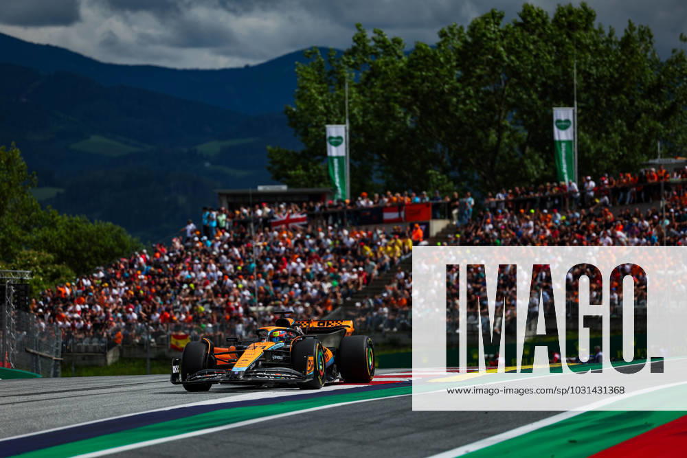 81 PIASTRI Oscar (aus), McLaren F1 Team MCL60, action during the 2023 Formula 1 Rolex Grosser Preis von Osterreich, 2023 Austrian Grand Prix, 9th round of the 2023 Formula One World Championship, WM, Weltmeisterschaft from June 30 to July 2, 2023 on the Red Bull Ring, in Spielberg, Austria