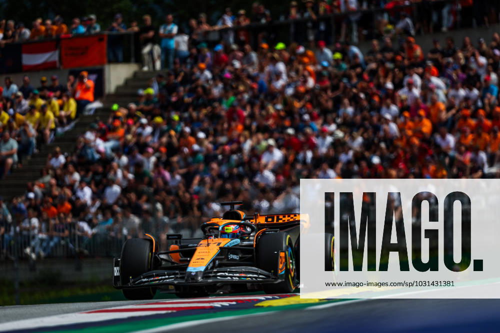 81 PIASTRI Oscar (aus), McLaren F1 Team MCL60, action during the 2023 Formula 1 Rolex Grosser Preis von Osterreich, 2023 Austrian Grand Prix, 9th round of the 2023 Formula One World Championship, WM, Weltmeisterschaft from June 30 to July 2, 2023 on the Red Bull Ring, in Spielberg, Austria