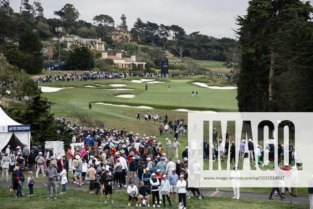 Golfers walk up the fourth fairway in round one of the Women s U.S. Open at Pebble Beach, California on Thursday, July 6, 2023. PBP2023070625 TERRYxSCHMITT