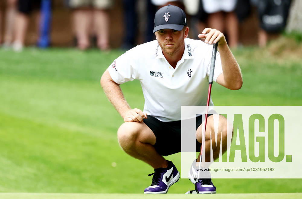 Mandatory Credit: Photo by James Marsh Shutterstock (13995948i) Talor Gooch of USA and team Rangegoats GC during his round. LIV Golf Invitational London, Day Two, Golf, Centurion Club, Hemel Hempstead, UK - 08 Jul 2023 LIV Golf Invitational London, Day Two, Golf, Centurion Club, Hemel Hempstead, UK - 08 Jul 2023