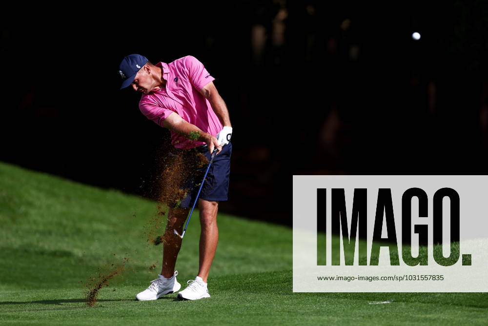 Mandatory Credit: Photo by James Marsh Shutterstock (13995948an) Bryson DeChambeau of USA and team Crushers during his round. LIV Golf Invitational London, Day Two, Golf, Centurion Club, Hemel Hempstead, UK - 08 Jul 2023 LIV Golf Invitational London, Day Two, Golf, Centurion Club, Hemel Hempstead, UK - 08 Jul 2023