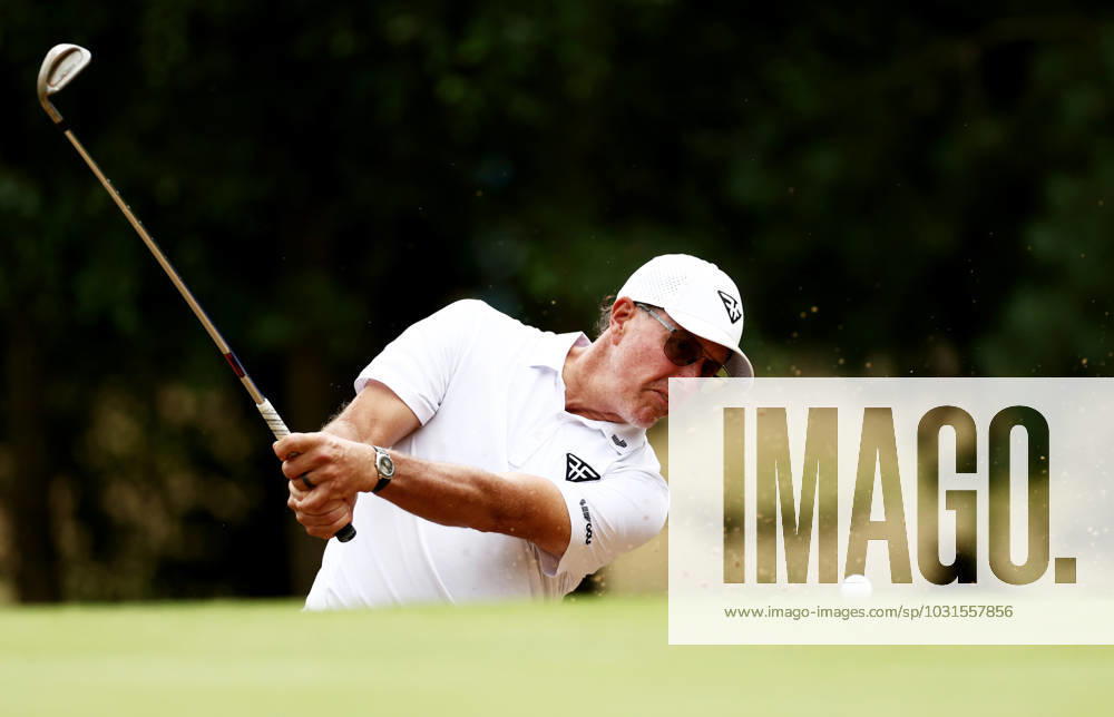 Mandatory Credit: Photo by James Marsh Shutterstock (13995948ad) Phil Mickelson of USA and team Hyflyers during his round. LIV Golf Invitational London, Day Two, Golf, Centurion Club, Hemel Hempstead, UK - 08 Jul 2023 LIV Golf Invitational London, Day Two, Golf, Centurion Club, Hemel Hempstead, UK - 08 Jul 2023