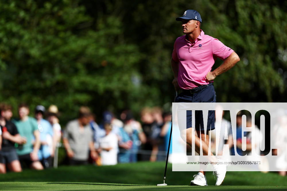 Mandatory Credit: Photo by James Marsh Shutterstock (13995948ak) Bryson DeChambeau of USA and team Crushers during his round. LIV Golf Invitational London, Day Two, Golf, Centurion Club, Hemel Hempstead, UK - 08 Jul 2023 LIV Golf Invitational London, Day Two, Golf, Centurion Club, Hemel Hempstead, UK - 08 Jul 2023