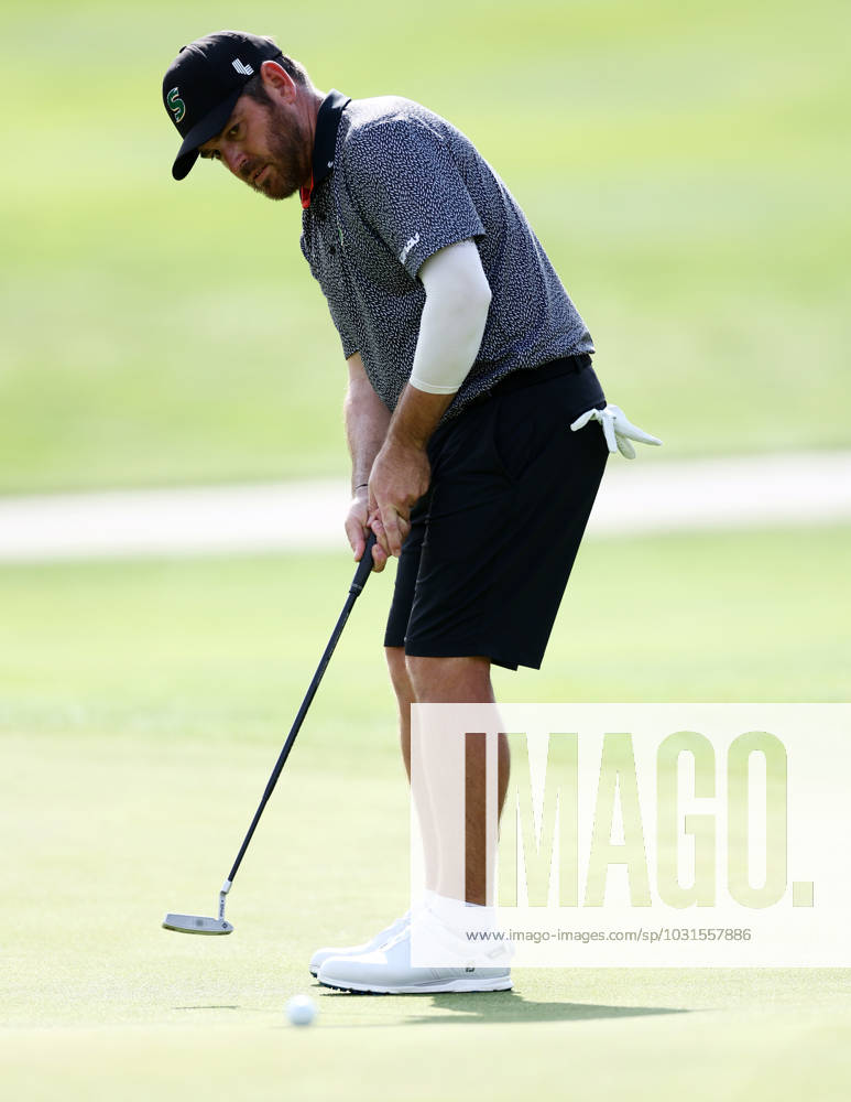 Mandatory Credit: Photo by James Marsh Shutterstock (13995948av) Louis Oosthuizen of South Africa and team Stinger during his round. LIV Golf Invitational London, Day Two, Golf, Centurion Club, Hemel Hempstead, UK - 08 Jul 2023 LIV Golf Invitational London, Day Two, Golf, Centurion Club, Hemel Hempstead, UK - 08 Jul 2023