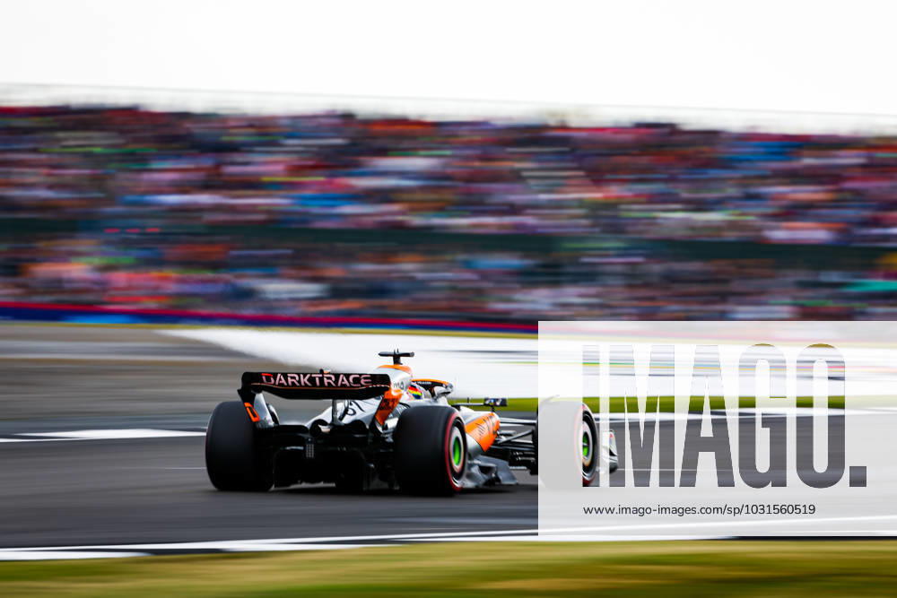 81 PIASTRI Oscar (aus), McLaren F1 Team MCL60, action during the 2023 Formula 1 Aramco British Grand Prix, 10th round of the 2023 Formula One World Championship, WM, Weltmeisterschaft from July 7 to 9, 2023 on the Silverstone Circuit, in Silverstone, United Kingdom