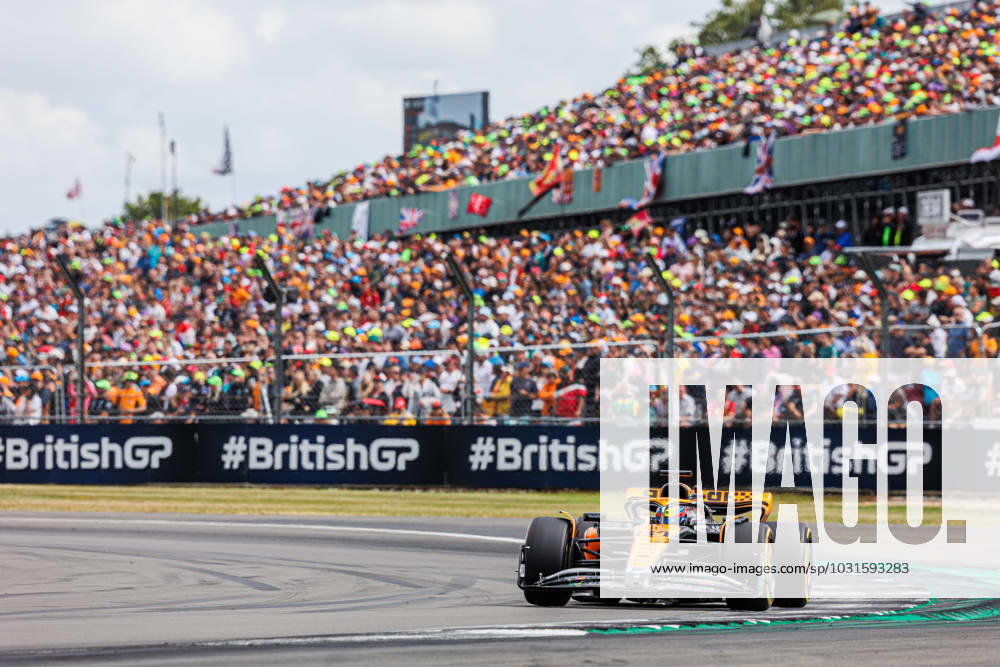 81 PIASTRI Oscar (aus), McLaren F1 Team MCL60, action during the 2023 Formula 1 Aramco British Grand Prix, 10th round of the 2023 Formula One World Championship, WM, Weltmeisterschaft from July 7 to 9, 2023 on the Silverstone Circuit, in Silverstone, United Kingdom