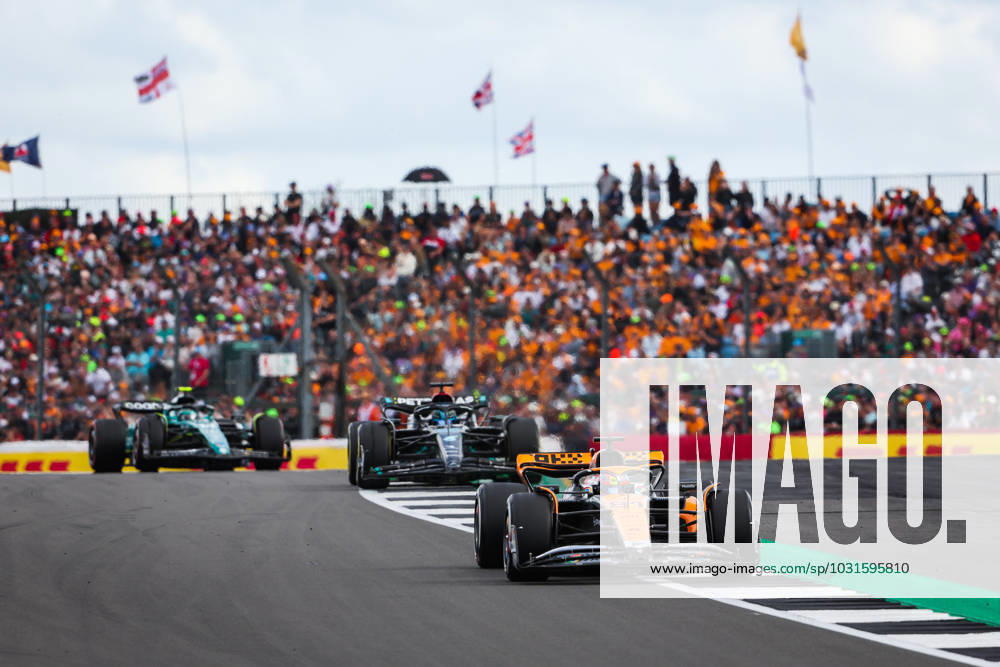 81 PIASTRI Oscar (aus), McLaren F1 Team MCL60, action during the 2023 Formula 1 Aramco British Grand Prix, 10th round of the 2023 Formula One World Championship, WM, Weltmeisterschaft from July 7 to 9, 2023 on the Silverstone Circuit, in Silverstone, United Kingdom