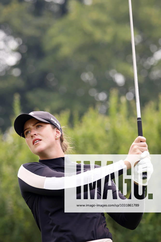 SYLVANIA, OH - JULY 15: LPGA, Golf Damen golfer Linn Grant plays her tee shot on the 4th hole during the final round of the Dana Open on July 16, 2023, at Highland Meadows Golf Club in Sylvania, Ohio. (Photo by Brian Spurlock Icon Sportswire) GOLF: JUL 15 LPGA Dana Open Icon230716014