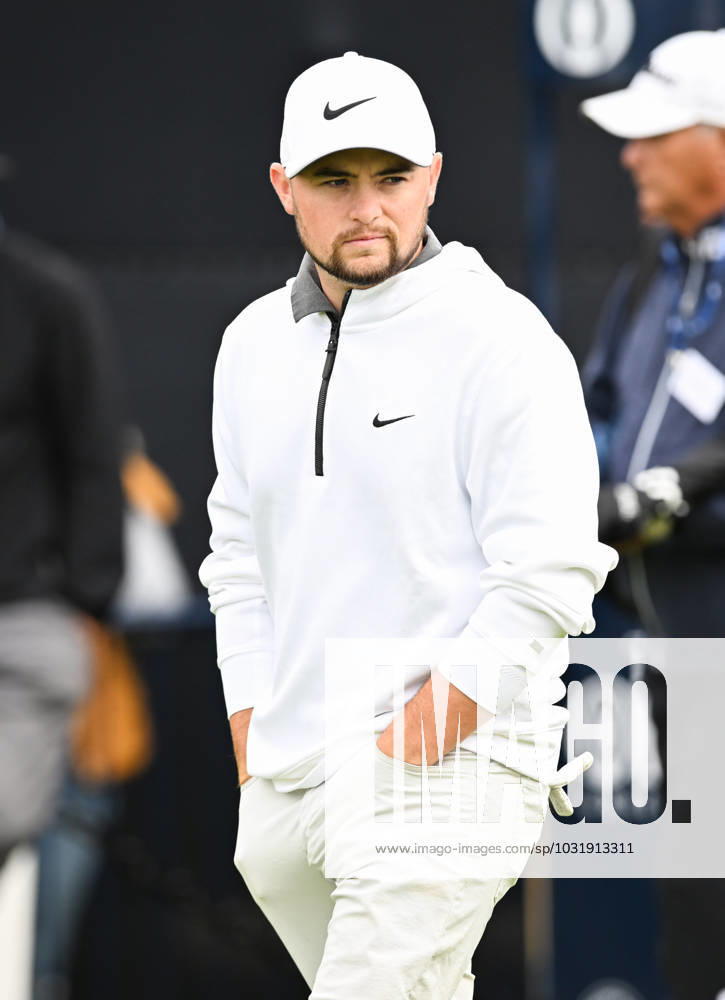 Mandatory Credit: Photo by Greig Cowie Shutterstock (14012011aa) Alan Fitzpatrick on the 3rd fairway The British Open Championship, Practice, Golf, Royal Liverpool Golf Club, Liverpool, UK - 17 Jul 2023 The British Open Championship, Practice, Golf, Royal Liverpool Golf Club, Liverpool, UK - 17 Jul 2023