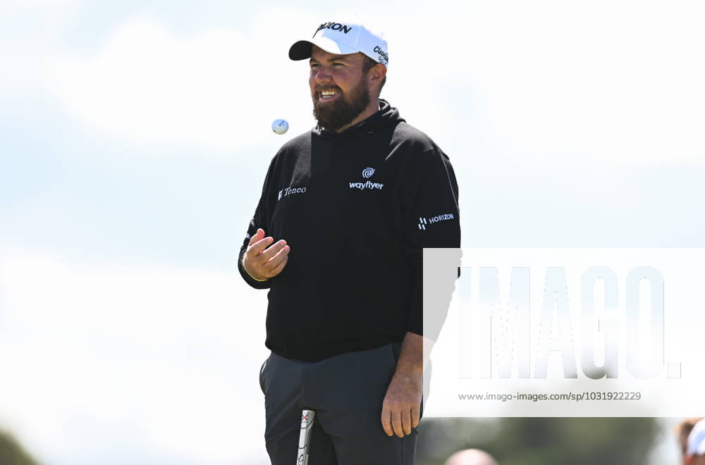Mandatory Credit: Photo by Greig Cowie Shutterstock (14012011ff) Shane Lowry on the 2nd Tee The British Open Championship, Practice, Golf, Royal Liverpool Golf Club, Liverpool, UK - 17 Jul 2023 The British Open Championship, Practice, Golf, Royal Liverpool Golf Club, Liverpool, UK - 17 Jul 2023