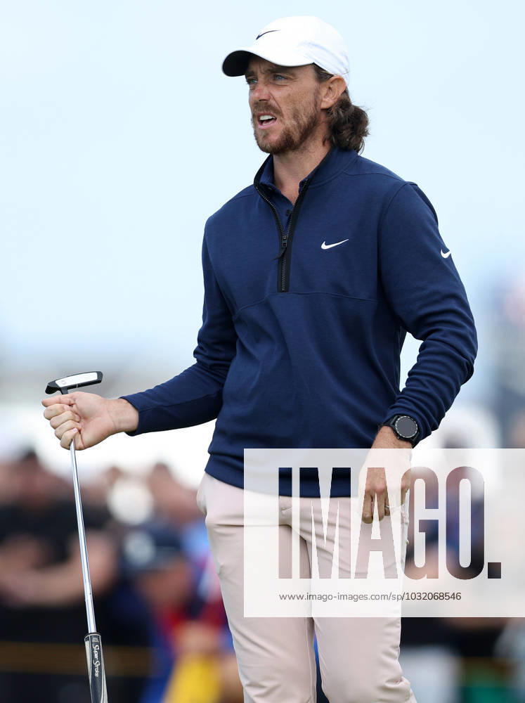 20th July 2023; Royal Liverpool Golf Club, Hoylake, Merseyside, England: The Open Championship Round 1; Tommy Fleetwood (ENG) at the 7th green ActionPlus12532854 DavidxBlunsden