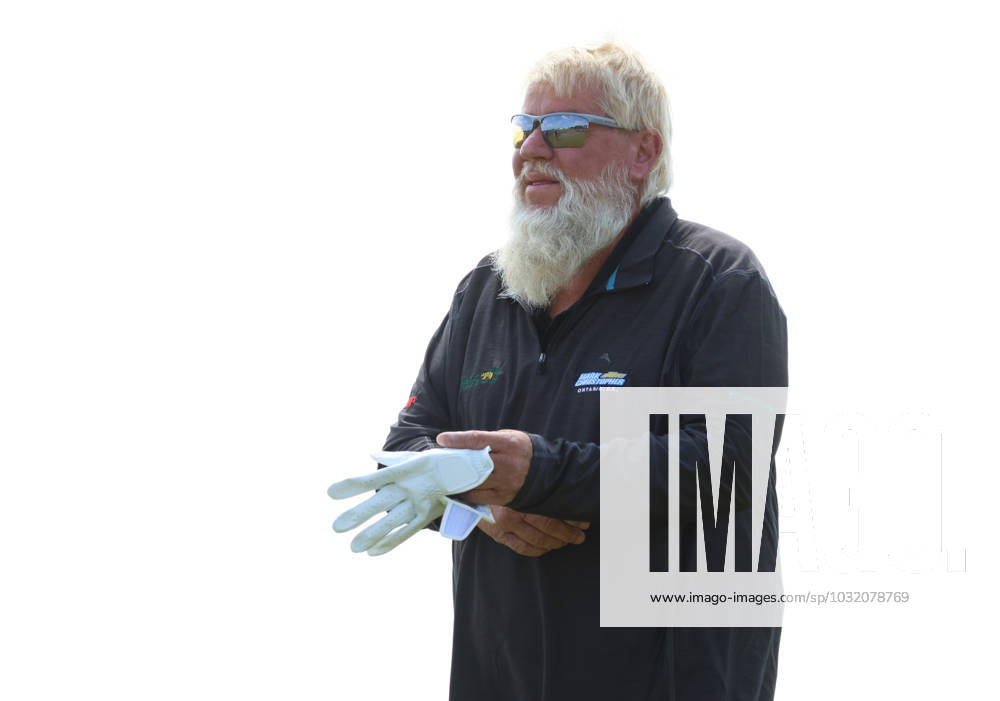 American John Daly on the second hole on the first day at the 151st Open Championship at Royal Liverpool Golf Club in Hoylake, England on Thursday, July 20, 2023. LON2023072062 HUGOxPHILPOTT