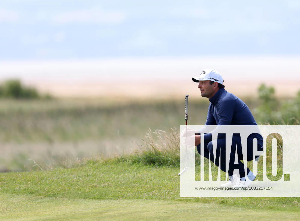 21st July 2023; Royal Liverpool Golf Club, Hoylake, Merseyside, England: The Open Championship Round 2 ; Francesco Molinari (ITA) at the 14th green ActionPlus12533506 DavidxBlunsden