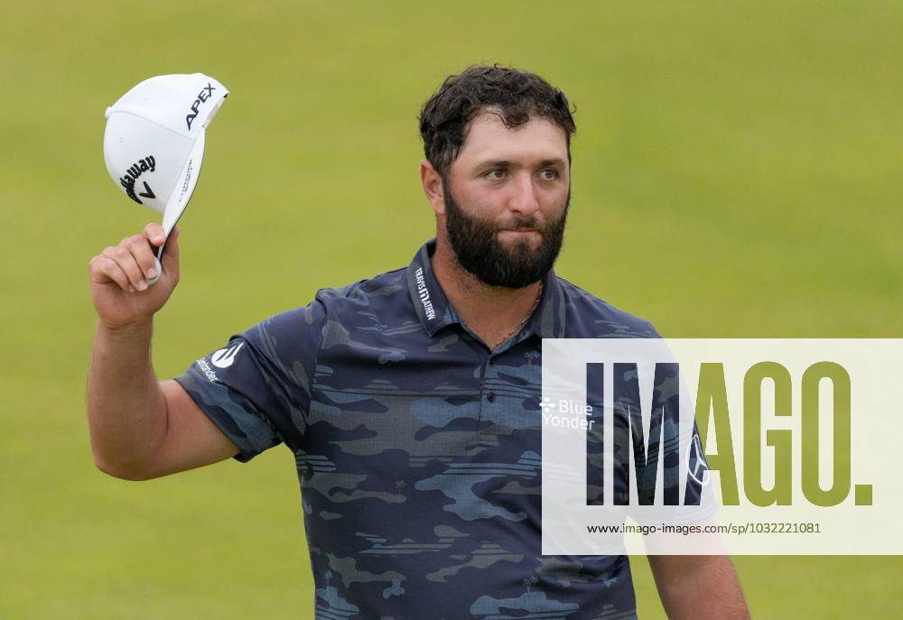 Mandatory Credit: Photo by Dave Shopland Shutterstock (14015636ai) Spain s Jon Rahm on 18th The British Open Championship, Day Three, Golf, Royal Liverpool Golf Club, Liverpool, UK - 22 Jul 2023 The British Open Championship, Day Three, Golf, Royal Liverpool Golf Club, Liverpool, UK - 22 Jul 2023