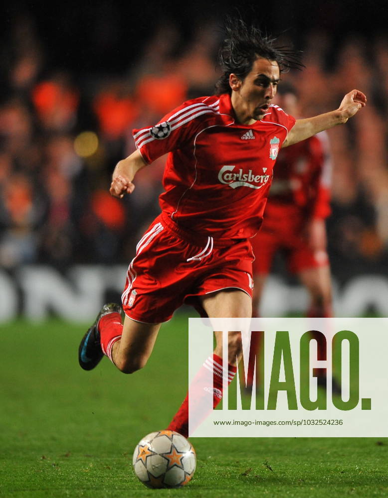 UEFA Champions League Soccer match, Semi Final, Chelsea vs Liverpool Liverpool s Yossi Benayoun during the UEFA Champions League Soccer match, Semi Final, Second Leg, Chelsea vs Liverpool at the Stamford Bridge in London, UK on April 30, 2008. Chelsea won 3-2. Chelsea reach his first Champions League final. Photo by Steeve McMay Cameleon ABACAPRESS.COM London -