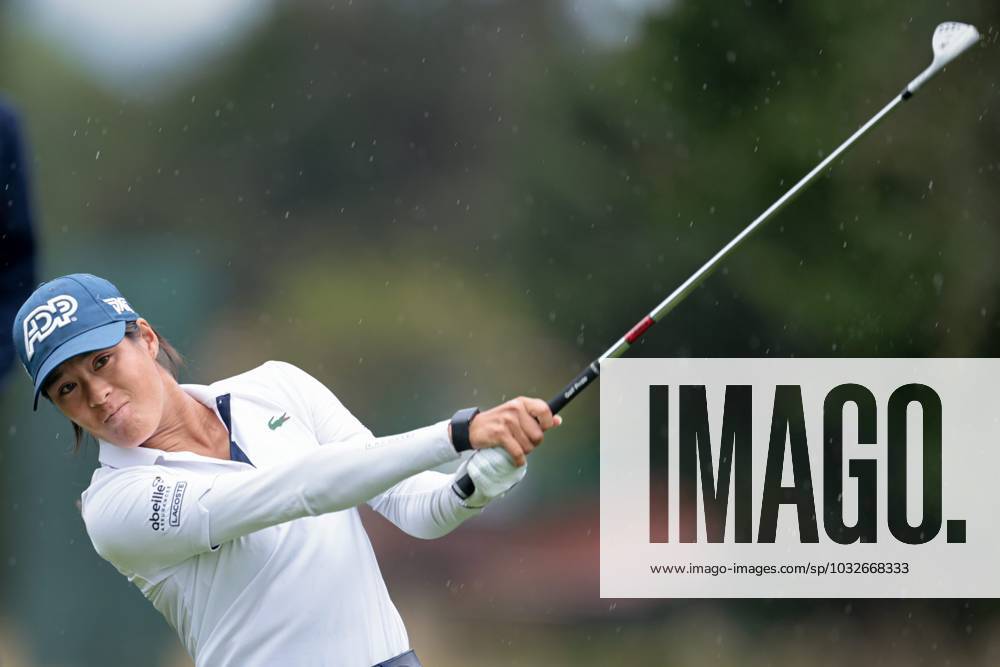 THE ALMUNDI EVIAN CHAMPIONSHIP PHOTOPQR LE DAUPHINE Grégory YETCHMENIZA ; Évian-les-Bains ; 29 07 2023 ; Gregory Yetchmeniza LE DAUPHINE LIBERE Photopqr EVIAN-LES-BAINS (HAUTE-SAVOIE) LE 29 JUILLET 2023 THE ALMUNDI EVIAN CHAMPIONSHIP 2023 sur notre photo : Céline Boutier termine la journée avec un score de -11. The Amundi Evian Championship, one of the five major tournaments in women s golf on July 29, 2023.