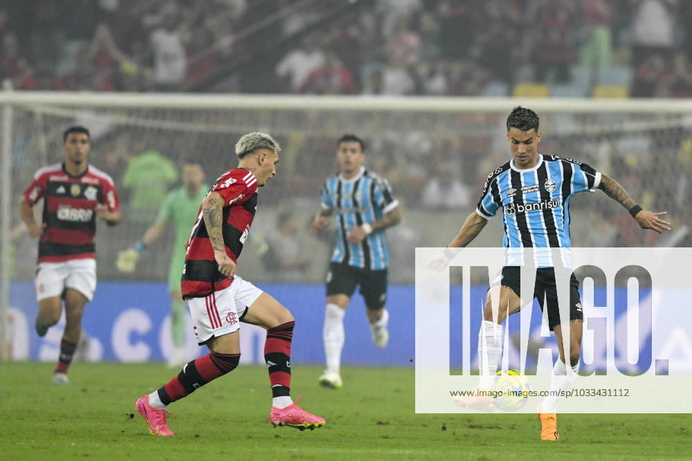 Flamengo x Grêmio RIO DE JANEIRO, RJ - 16.08.2023: FLAMENGO X GRÊMIO - Ferreira during Flamengo x Grêmio held at the Maracanã Stadium, for the second leg of the Copa do Brasil semi-final, this Wednesday night (16), in Rio de Janeiro, RJ. (Photo: Celso Pupo Fotoarena) x2419440x CelsoxPupo