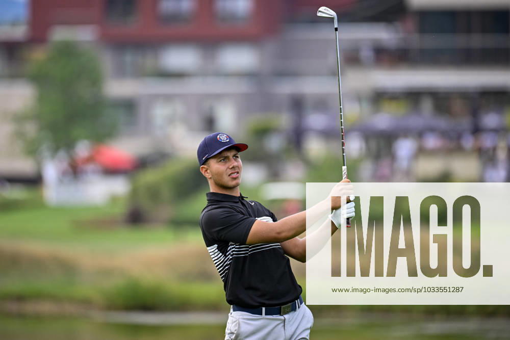 David Tomi of Czech Republic during the men s Czech Open golf tournament, Czech PGA, Golf Herren Tour, Beroun, Czech Republic, August 20, 2023. (CTKxPhoto VitxSimanek) CTKPhotoP2023082004188 CTKPhotoP2023082004188