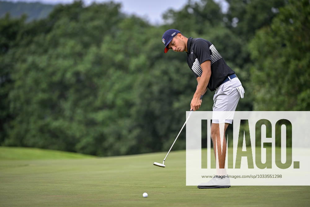 David Tomi of Czech Republic during the men s Czech Open golf tournament, Czech PGA, Golf Herren Tour, Beroun, Czech Republic, August 20, 2023. (CTKxPhoto VitxSimanek) CTKPhotoP2023082004207 CTKPhotoP2023082004207