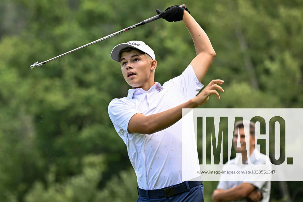 Bence Bertenyi of Hungary during the men s Czech Open golf tournament, Czech PGA, Golf Herren Tour, Beroun, Czech Republic, August 20, 2023. (CTKxPhoto VitxSimanek) CTKPhotoP2023082004220 CTKPhotoP2023082004220