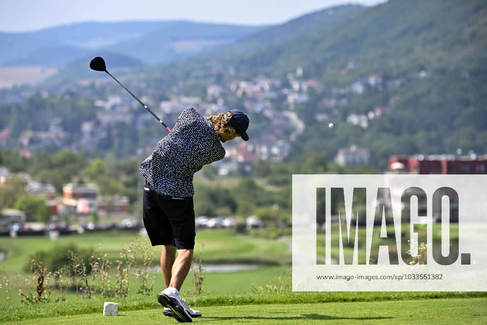Lukas Zustak of Slovakia during the men s Czech Open golf tournament, Czech PGA, Golf Herren Tour, Beroun, Czech Republic, August 20, 2023. (CTKxPhoto VitxSimanek) CTKPhotoP2023082004415 CTKPhotoP2023082004415