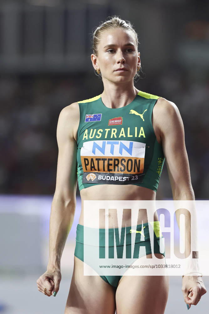 ATHLETICS - World Athletics Championships Budapest 2023 BUDAPEST,HUNGARY,27.AUG.23 - ATHLETICS - World Athletics Championships, High Jump Women, Final. Image shows Eleanor Patterson (AUS). GEPAxpictures xWolfgangxGrebien