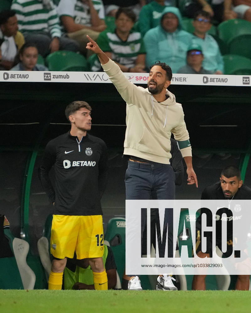 Sporting CP v FC Famalicao - Liga Portugal BETCLIC - 3Âª Jornada Ruben Amorim, tÃ cnico do Sporting CP durante partida entre Sporting CP v FC Famalicao valida pela Liga Portugal BETCLIC - 3Âª Jornada no Estadio JosÃ Alvalade, Lisboa Portugal (Foto de Pedro Loureiro Avant Sports) Lisboa Estadio JosÃ Alvalade Portugal