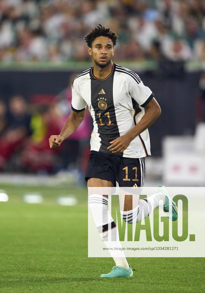 Kevin Schade, DFB 11 in the friendly match GERMANY - JAPAN 1-4 DEUTSCHLAND - JAPAN Preparation for European Championships 2024 in Germany ,Season 2023 2024, on Sept 9, 2023 in Wolfsburg, Germany.