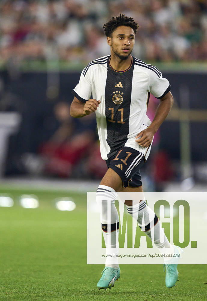 Kevin Schade, DFB 11 in the friendly match GERMANY - JAPAN 1-4 DEUTSCHLAND - JAPAN Preparation for European Championships 2024 in Germany ,Season 2023 2024, on Sept 9, 2023 in Wolfsburg, Germany.