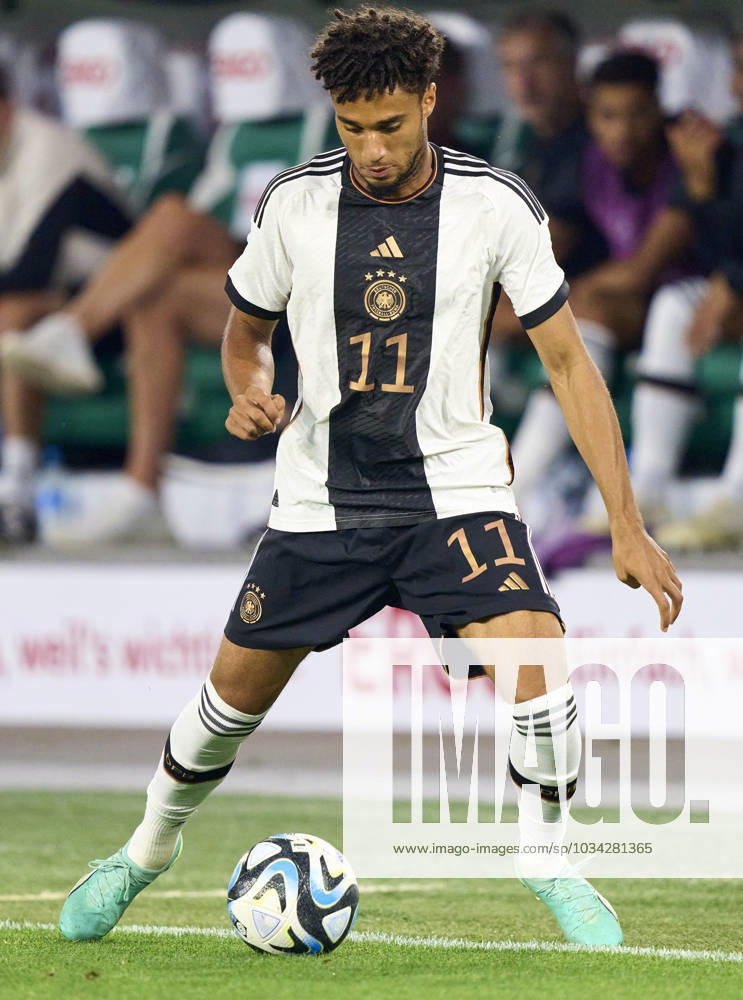 Kevin Schade, DFB 11 in the friendly match GERMANY - JAPAN 1-4 DEUTSCHLAND - JAPAN Preparation for European Championships 2024 in Germany ,Season 2023 2024, on Sept 9, 2023 in Wolfsburg, Germany.