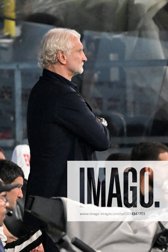 Fussball Länderspiel, Deutschland - Frankreich, v.l. Interimstrainer Trainer Rudi Voeller Völler (Deutsche Fussball Nationalmannschaft DFB) Dortmund
