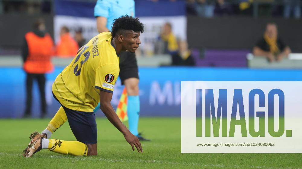 Union s Kevin Rodriguez pictured during a soccer game between Belgian Royale Union Saint Gilloise and French Toulouse FC, on the first day of the group phase of the UEFA Europa League competition, in group E, on Thursday 21 September 2023 in Brussels. VIRGINIExLEFOUR x74606745x