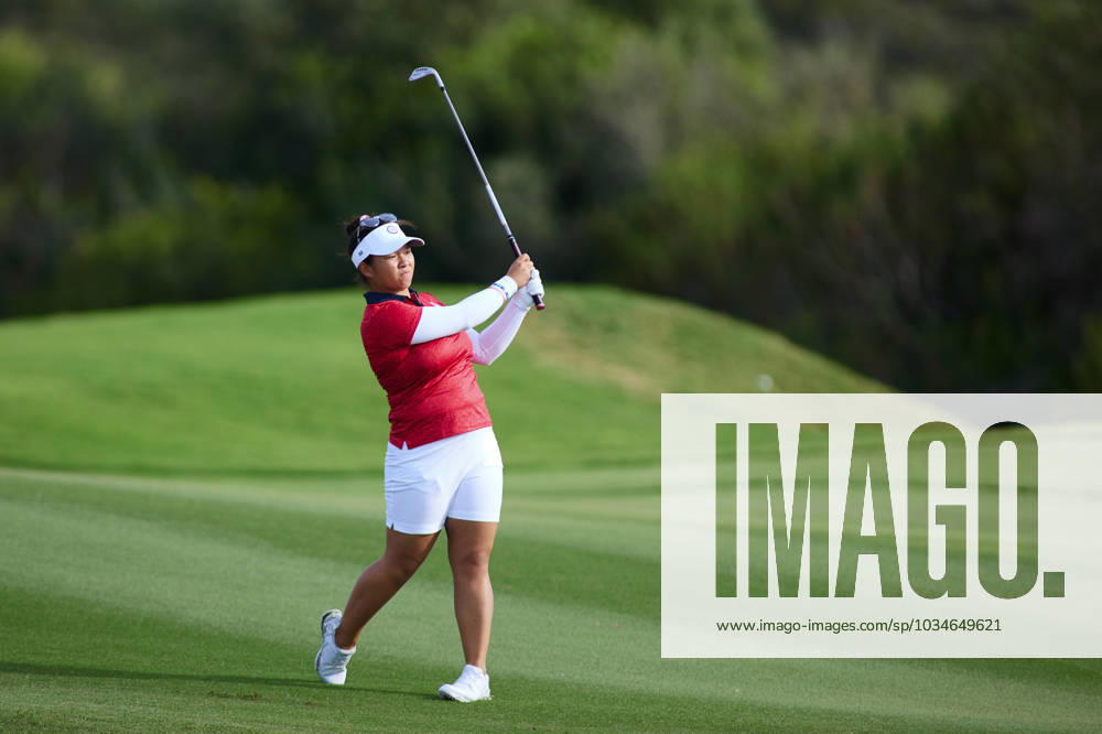 Danielle Kang of USA Team in action during the Solheim Cup 2023 in Finca Cortesin at Estepona on September 22, 2023 in Malaga, Spain. SEVILLA SPAIN - ZUMAa181 20230922_zaa_a181_003