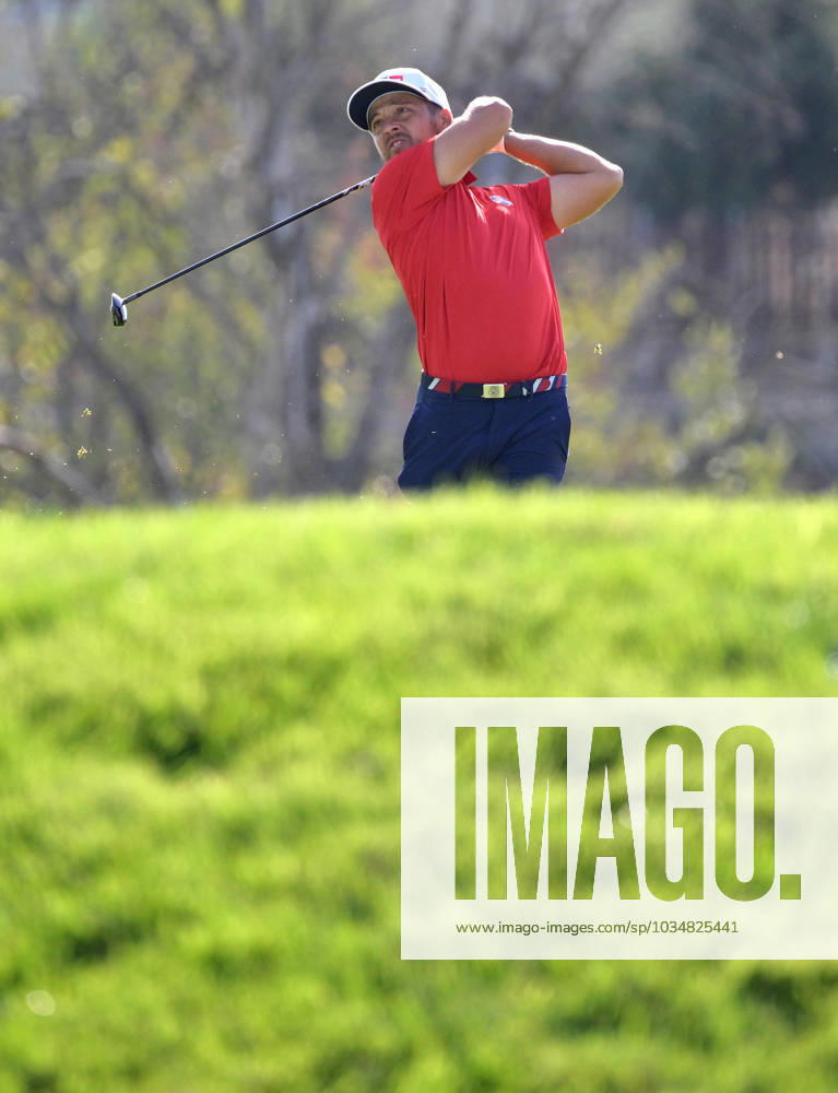 US golfer Xander Schauffele during practice rounds for the 2023 Ryder Cup golf tournament at Marco Simone Golf Club in Guidonia, near Rome, Italy, 26 September 2023. The 44th Ryder Cup matches between the US and Europe will be held in Italy from 29 September to 01 October 2023.ANSA ETTORE FERRARI 2023 Ryder Cup golf tournament - ZUMAa110 20230926_zaf_a110_057
