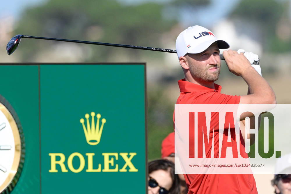 Wyndham Clark (USA) during the Ryder Cup 2023 at Marco Simone Golf & Country Club on September 26, 2023 in Rome Italy.