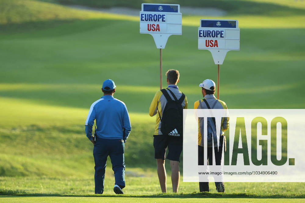 Rome Ryder Cup 2023 - Foursomes Session, 29.09.2023 Rome, Italy 29.09.2023: Foursomes Session at RYDER CUP 2023 at Marco Simone Golf & Country Club di Guidonia Montecelio, Roma Rome italy -