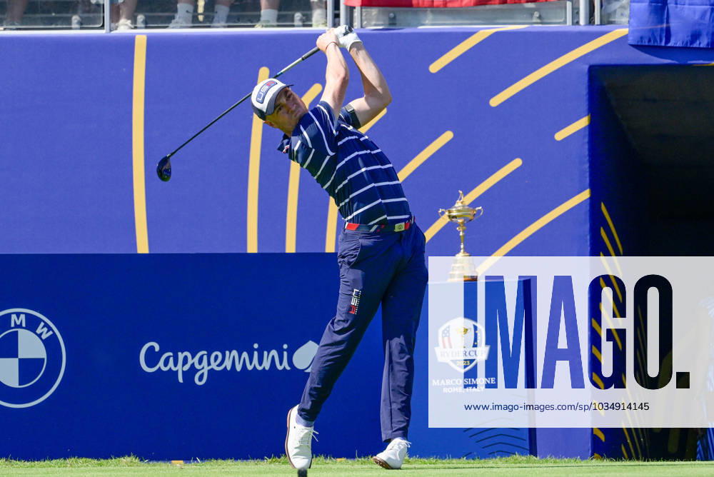 Justin Thomas (USA) during the Ryder Cup 2023 at Marco Simone Golf & Country Club on September 29, 2023 in Rome Italy.