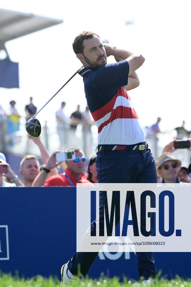 Patrick Cantlay (USA) during the Ryder Cup 2023 at Marco Simone Golf & Country Club on October 01, 2023 in Rome Italy.